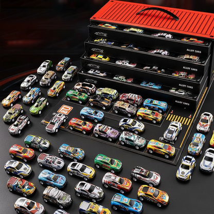 48 Pull-Back Car Set